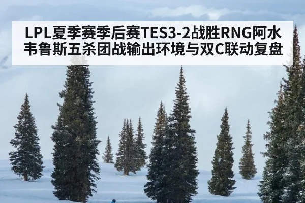 LPL夏季赛季后赛TES3-2战胜RNG阿水韦鲁斯五杀团战输出环境与双C联动复盘